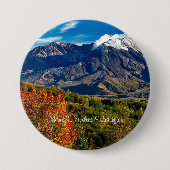 Mount Saint Helens, Washington Ronde Button 7,6 Cm (Voorkant)