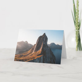 Mount Segla Senja Kaart