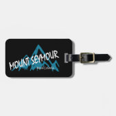 Mount Seymour-bergen Bagagelabel (Voorkant horizontaal)