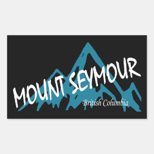 Mount Seymour-bergen Rechthoekige Sticker