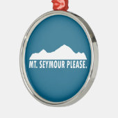 Mount Seymour graag Metalen Ornament (Links)
