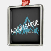 Mount Seymour Mountains Metalen Ornament (Links)