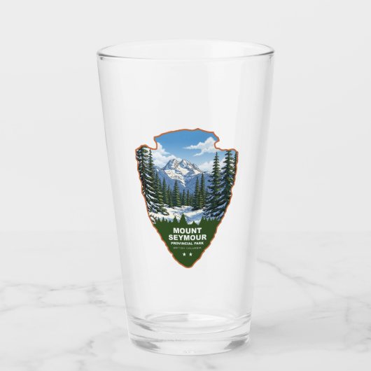 Mount Seymour Provincial Park Arrowhead Glas (Voorkant)