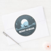 Mount Seymour Provincial Park Deer Ronde Sticker (Envelop)