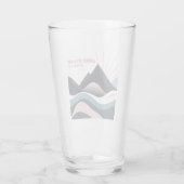 Mount Seymour Provincial Park Gekleurde Heuvels Glas (Achterkant)
