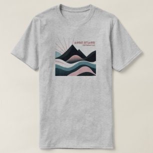 Mount Seymour Provincial Park Gekleurde Heuvels T-shirt