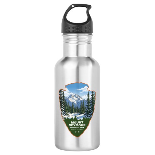 Mount Seymour Provincial Park Pijlspits Waterfles (Voorkant)