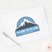 Mount Seymour Provincial Park Rechthoekige Sticker (Envelop)