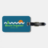 Mount Seymour Provincial Park Retro Bagagelabel (Achterkant horizontaal)