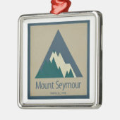 Mount Seymour Provincial Park Rustic Metalen Ornament (Links)