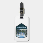 Mount Seymour Provincial Park Schild Bagagelabel (Voorkant verticaal)