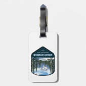 Mount Seymour Provincial Park Schild Bagagelabel (Achterkant verticaal)