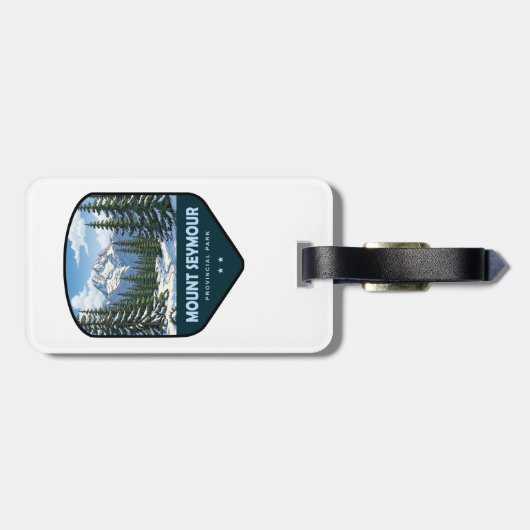 Mount Seymour Provincial Park Schild Bagagelabel (Achterkant horizontaal)