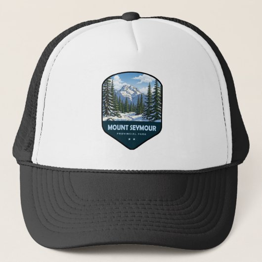 Mount Seymour Provincial Park Schild Trucker Pet (Voorkant)