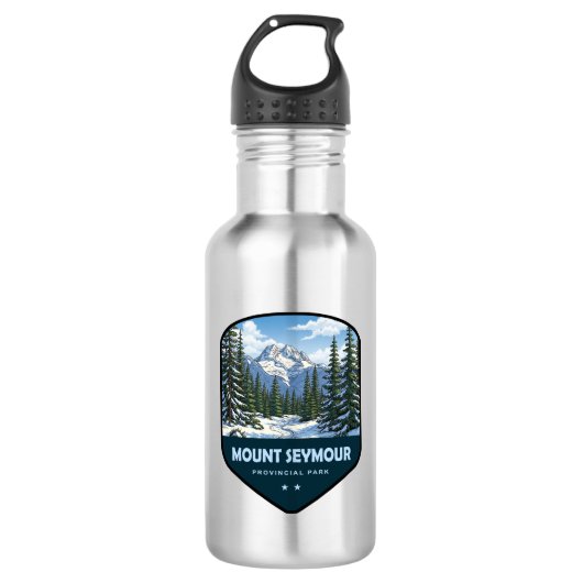 Mount Seymour Provincial Park Schild Waterfles (Voorkant)