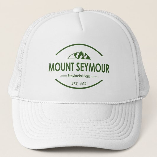 Mount Seymour Provincial Park Trucker Pet (Voorkant)