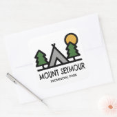 Mount Seymour Provincial Park Vierkante Sticker (Envelop)