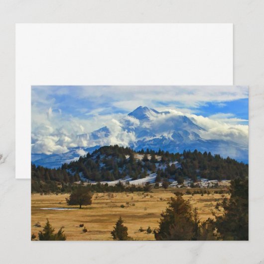 MOUNT SHASTA (Voorkant / Achterkant)