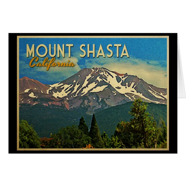 Mount Shasta  (Voorkant Horizontaal)