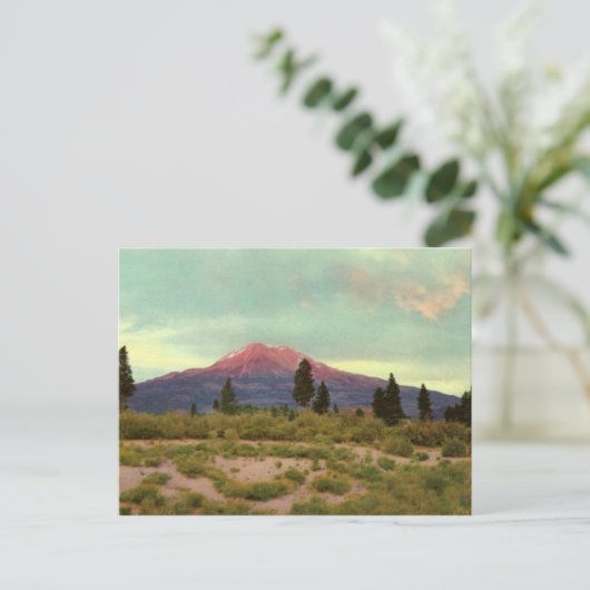 Mount Shasta  Briefkaart (Staand voorkant)