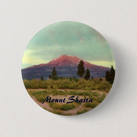 Mount Shasta Button (Voorkant)