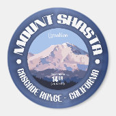 Mount Shasta (C) Magneet (Voorkant)