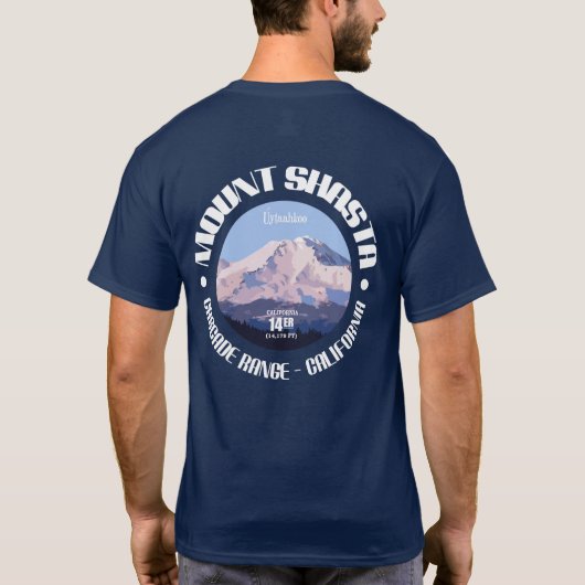 Mount Shasta (C) T-shirt (Achterkant)