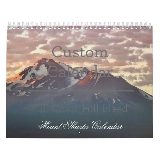 MOUNT SHASTA CALENDAR KALENDER (Hoes)