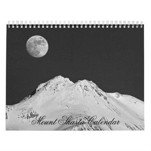 MOUNT SHASTA CALENDAR KALENDER (Hoes)