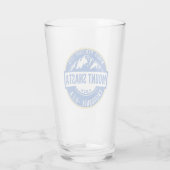 Mount Shasta California Beautiful Landscape Glas (Achterkant)