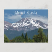 Mount Shasta California Briefkaart (Voorkant)