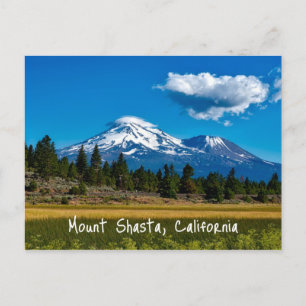 Mount Shasta California Briefkaart
