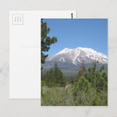 Mount Shasta California Briefkaart (Voorkant / Achterkant)