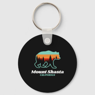 Mount Shasta California Skiën Snowboarding Beer Sleutelhanger