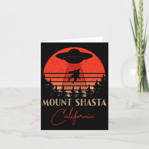 Mount Shasta California Souvenir Wandelen 1 Kaart
