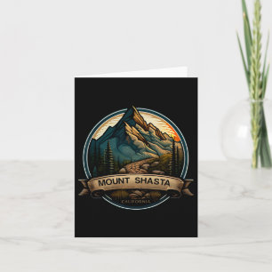 Mount Shasta California Souvenir wandelen Kaart