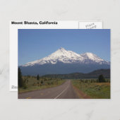 Mount Shasta, Californië Briefkaart (Voorkant / Achterkant)