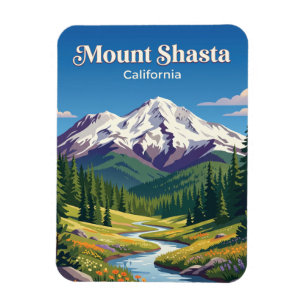 Mount Shasta Californië Magneet