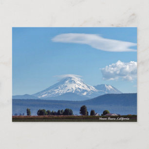 Mount Shasta, Californische bergen  Feestdagenkaart