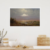 Mount Shasta en Shastina Lake (1151) Poster (Keuken)