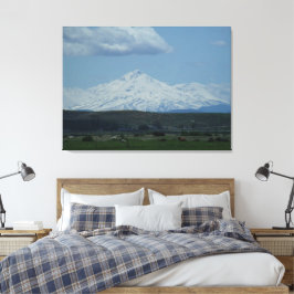 Mount Shasta en vrienden Canvas Afdruk
