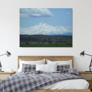Mount Shasta en vrienden Canvas Afdruk