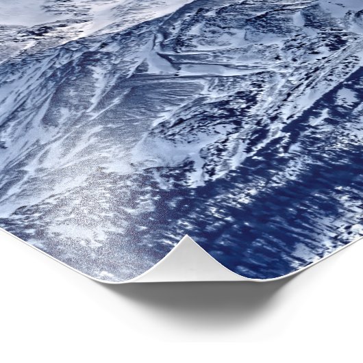 MOUNT SHASTA FOTO AFDRUK (Hoek)