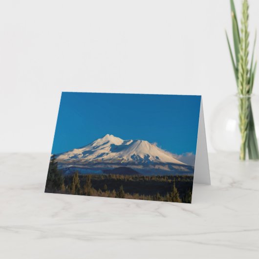 MOUNT SHASTA KAART (Voorkant)