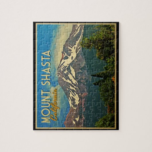 Mount Shasta  Legpuzzel (Verticaal)