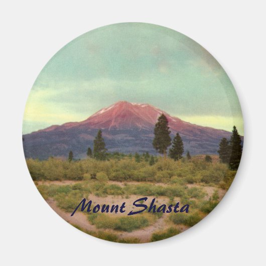 Mount Shasta Magnet (Voorkant)