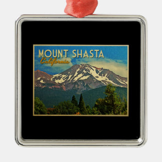 Mount Shasta  Metalen Ornament