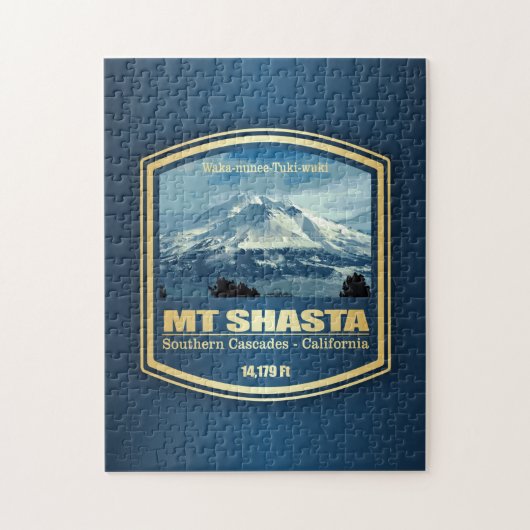 Mount Shasta (PF) Legpuzzel (Verticaal)