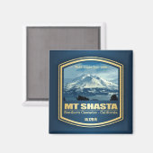Mount Shasta (PF) Magneet (Voorkant / Achterkant)