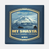 Mount Shasta (PF) Magneet (Voorkant)